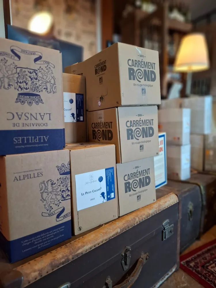 Coffret vins à Bayonne